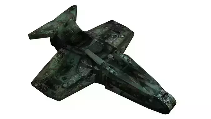 Garbage Spaceship 3D model