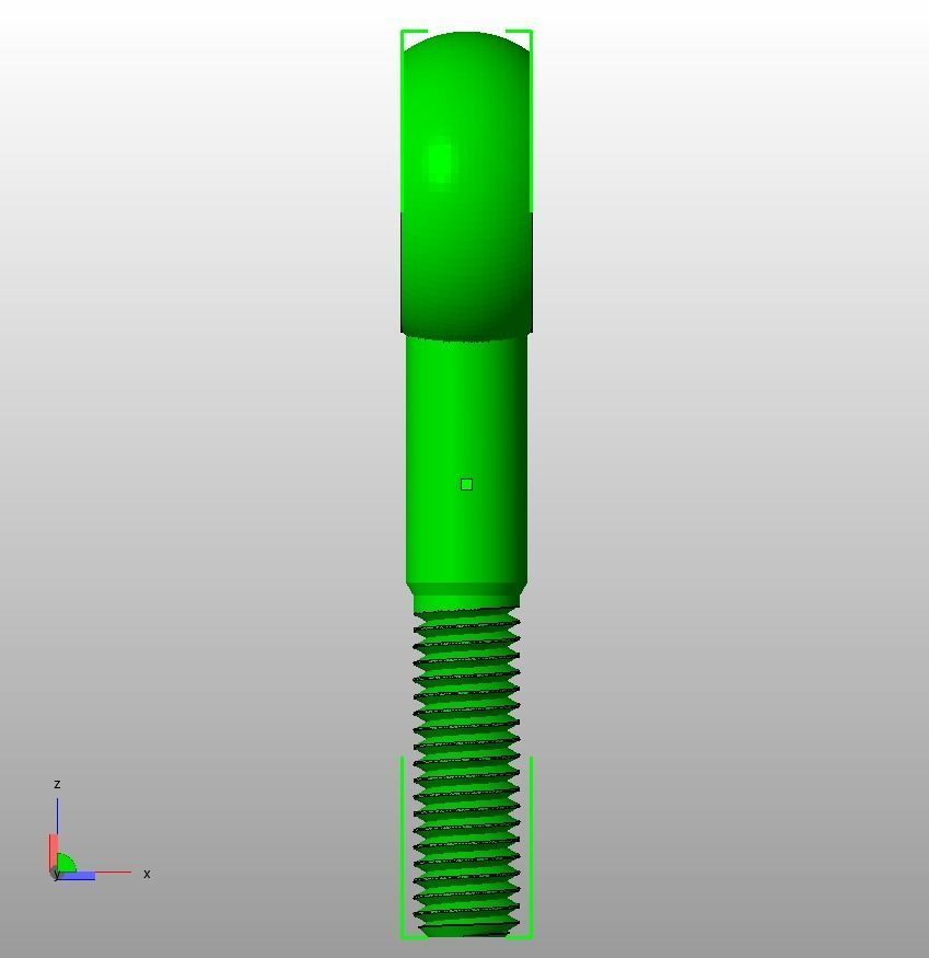 M14  Eye Bolt 3D print model_18