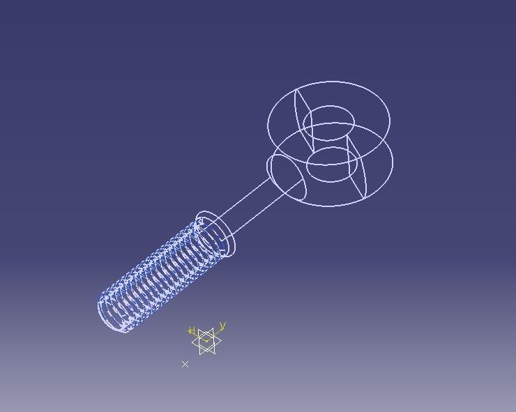 M14  Eye Bolt 3D print model_6