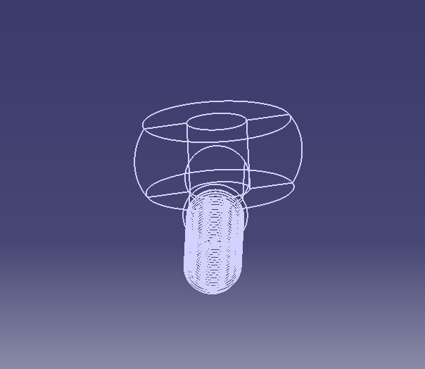 M12 Eye Bolt 3D print model_4