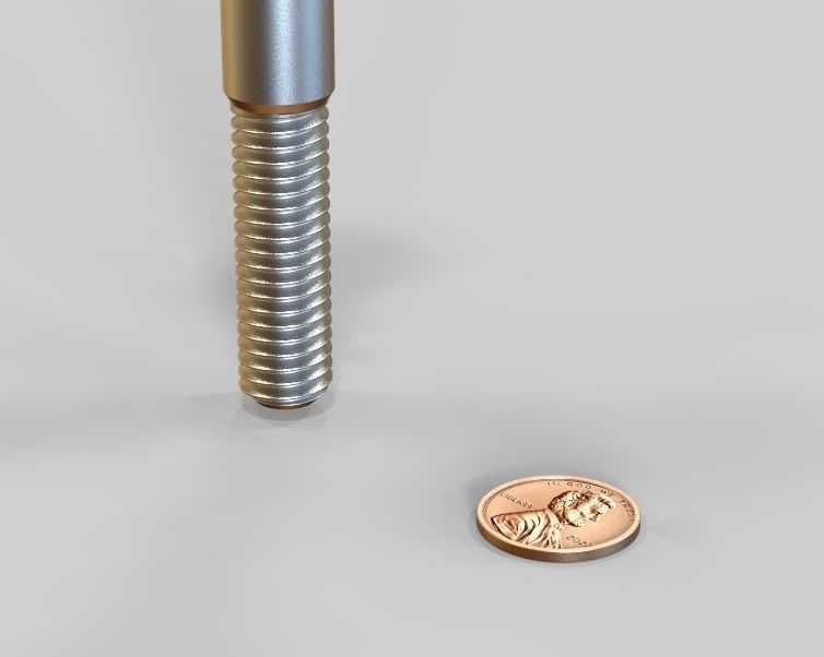 M12 Eye Bolt 3D print model_2