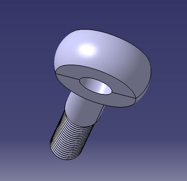 M12 Eye Bolt 3D print model_9