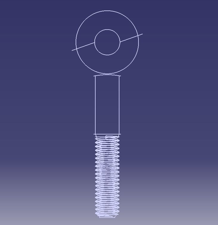 M12 Eye Bolt 3D print model_15