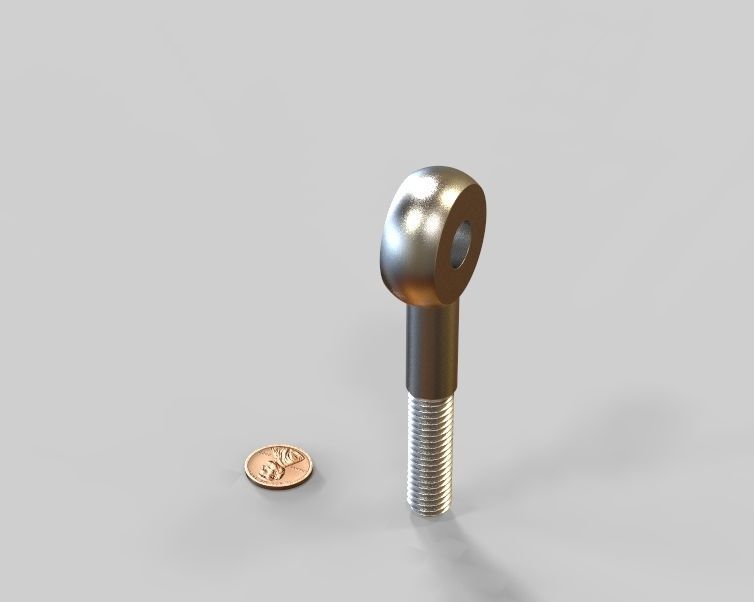 M12 Eye Bolt 3D print model_22