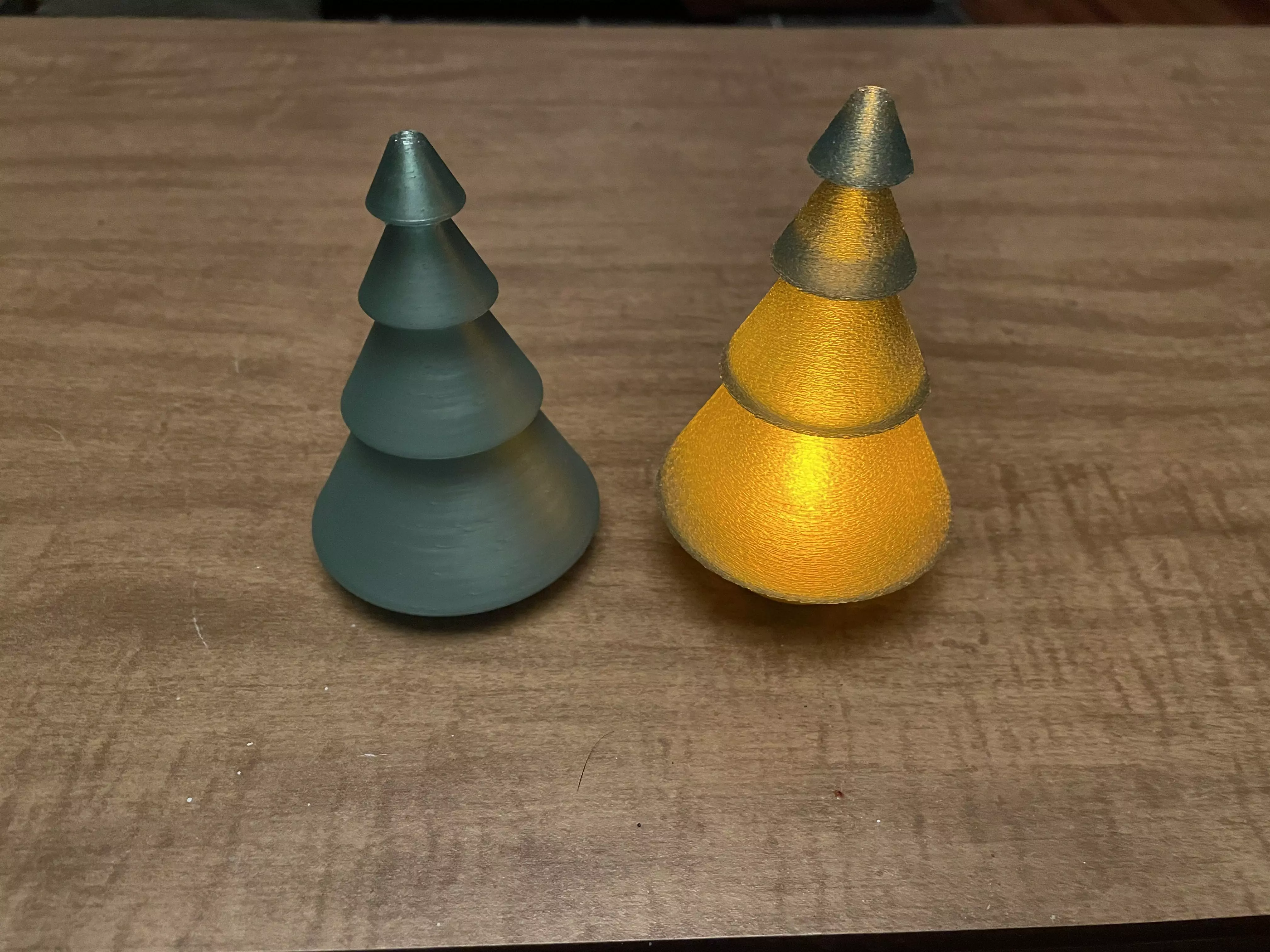Christmas tree LED Tea light cover Free 3D print model_0