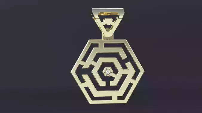 Pendant maze  for CNC or