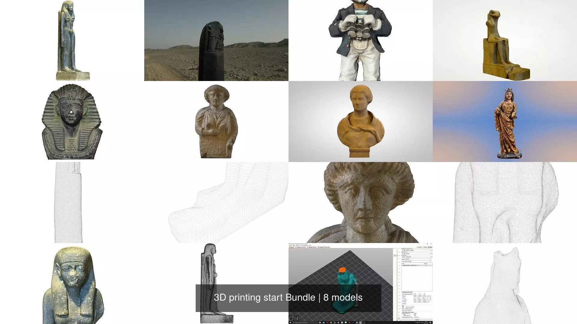 3D printing start Bundle 3D Model Collection_0