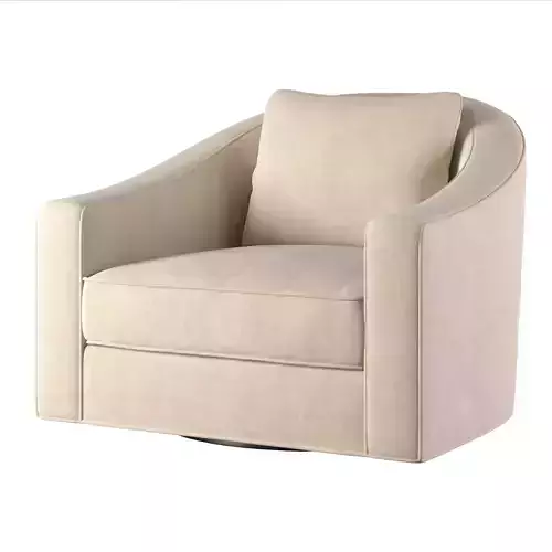 RH CURVED SWIVEL CHAIR