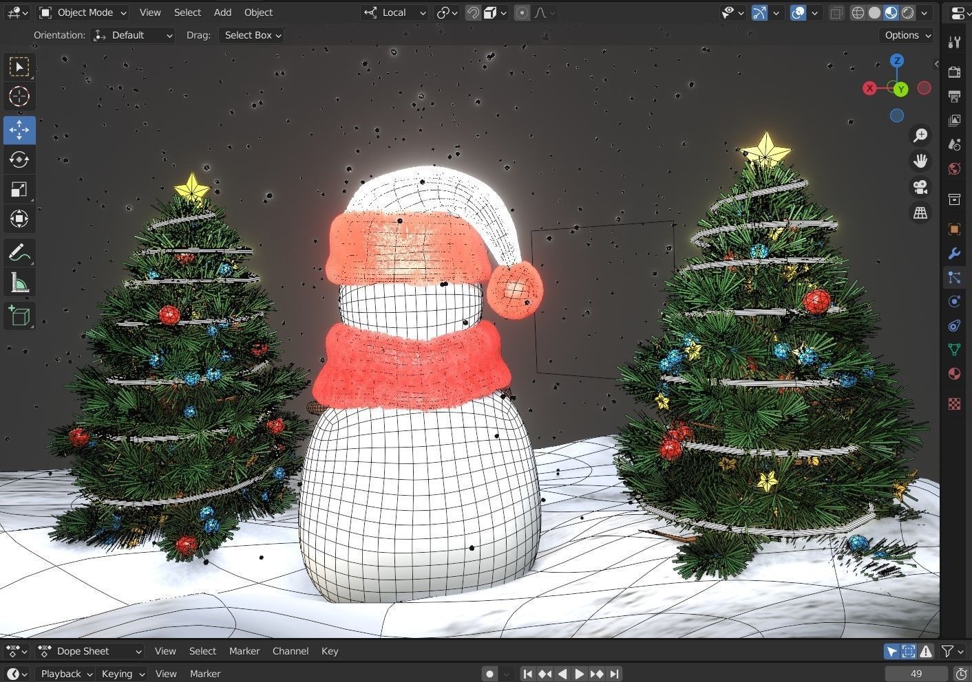 Animated Snowman Collection _26