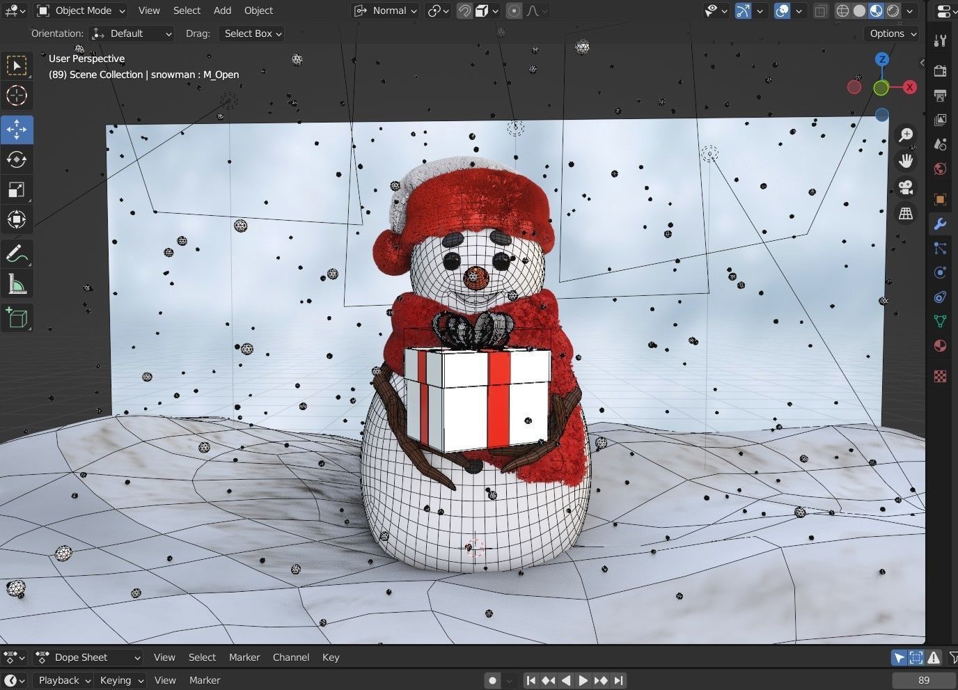 Animated Snowman Collection _19