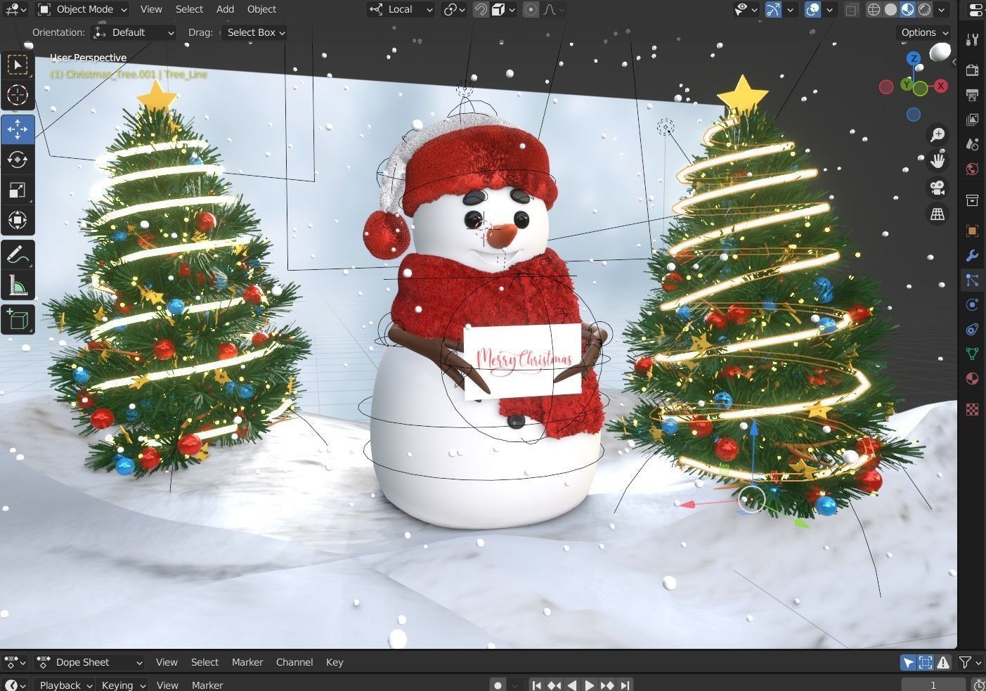 Animated Snowman Collection _21