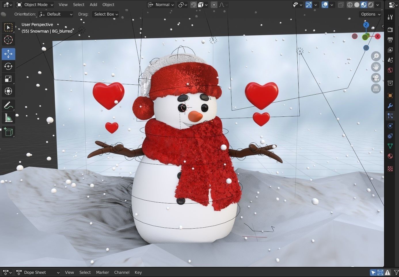Animated Snowman Collection _22