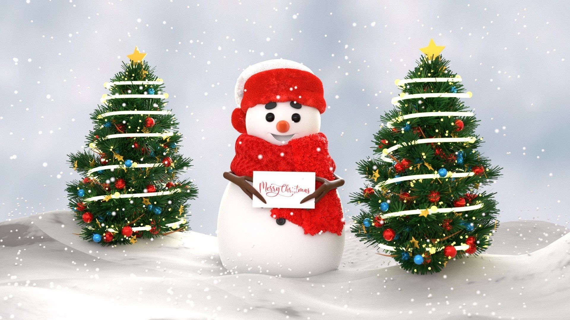 Animated Snowman Collection _18