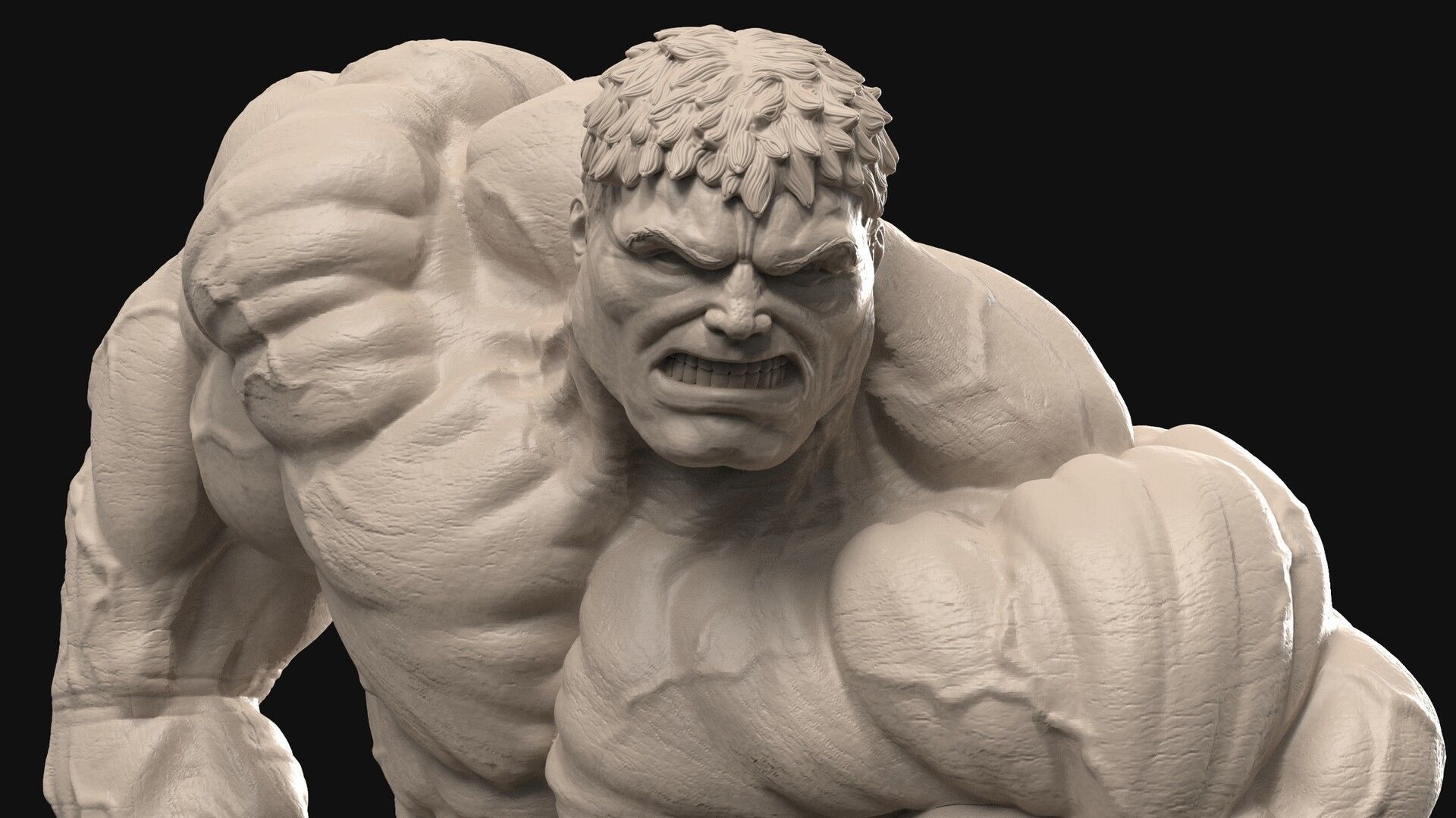 HULK - Marvel 3D print model_5