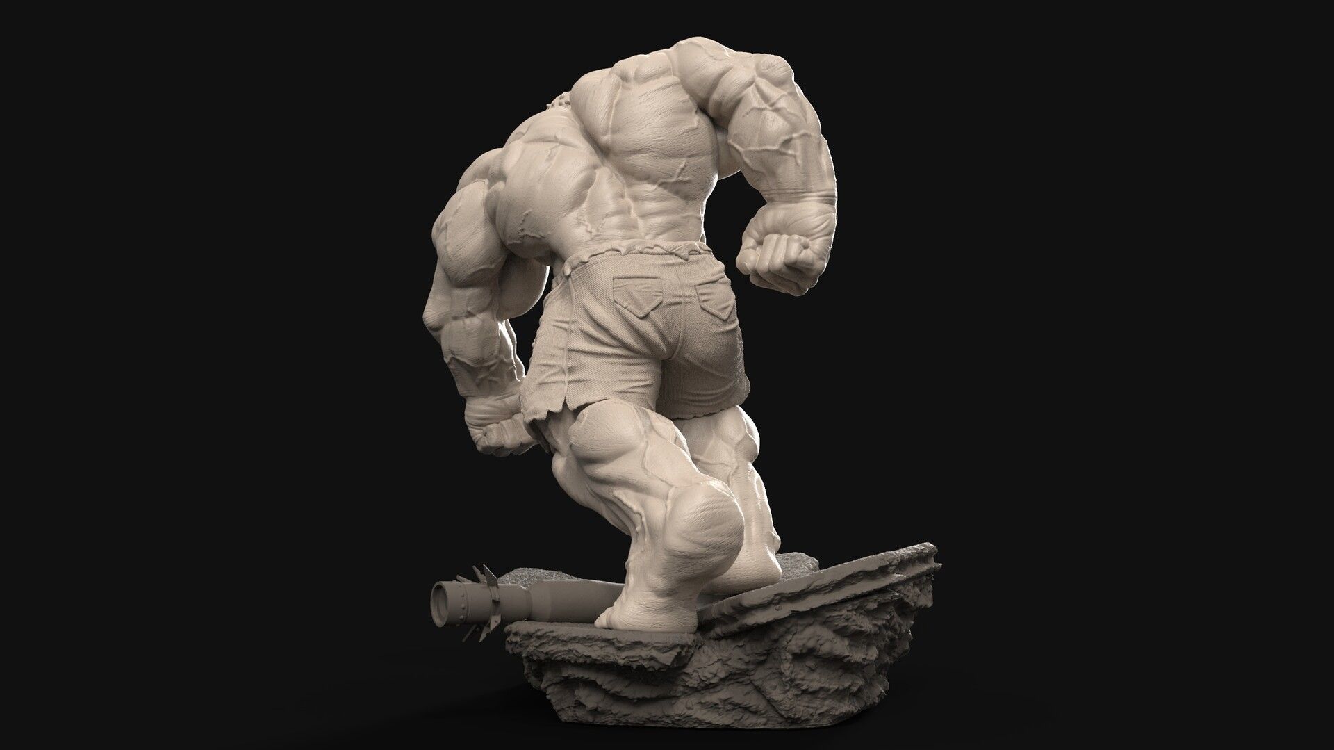 HULK - Marvel 3D print model_8