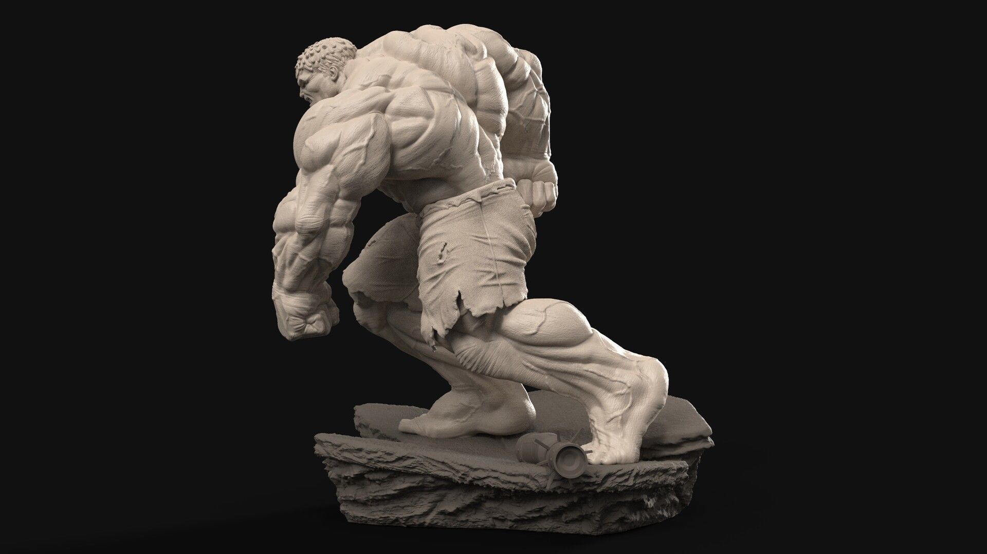 HULK - Marvel 3D print model_7