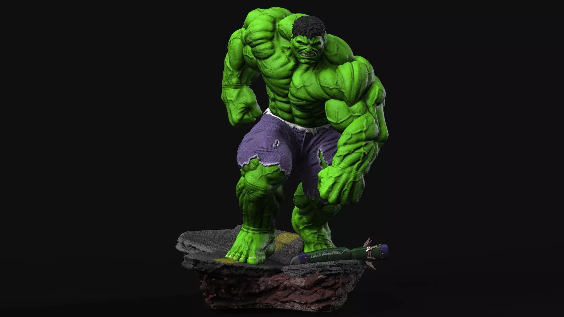 HULK - Marvel 3D print model_0