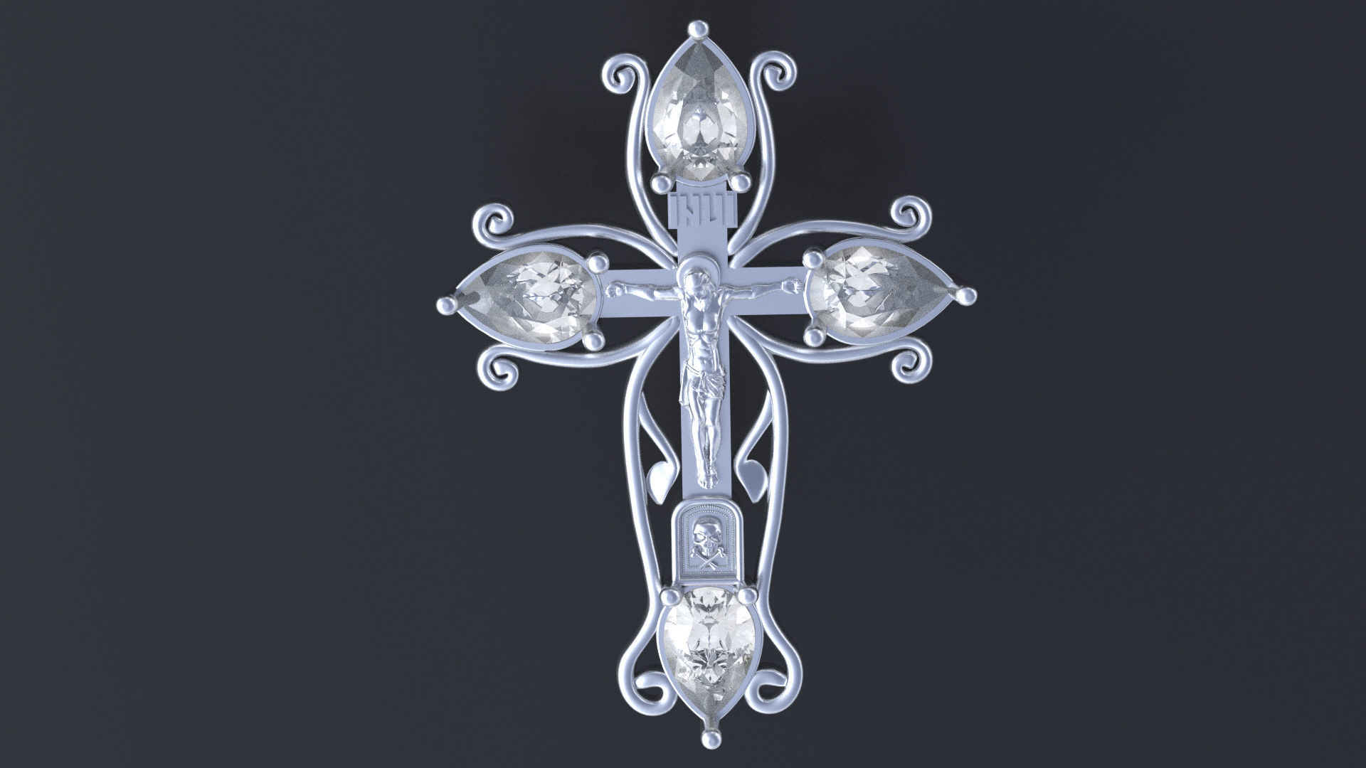 Orthodox cross cnc model or   3D print model_3