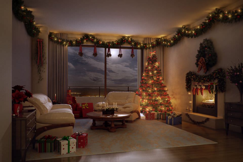 Archmodels vol 88 - Christmas Decorations Collection 3D model_2