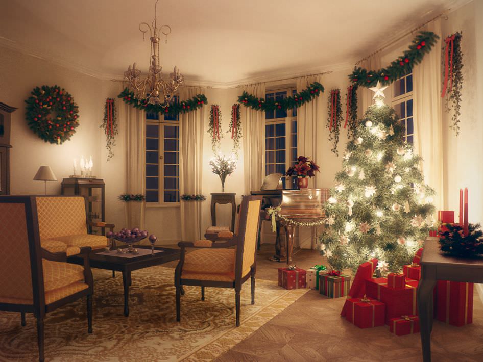 Archmodels vol 88 - Christmas Decorations Collection 3D model_1