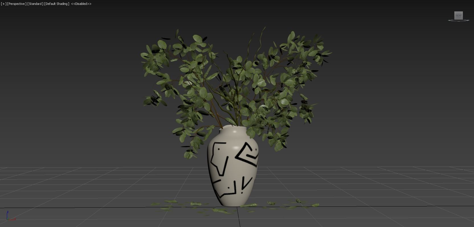 Eucalyptus Plant 3D model_4