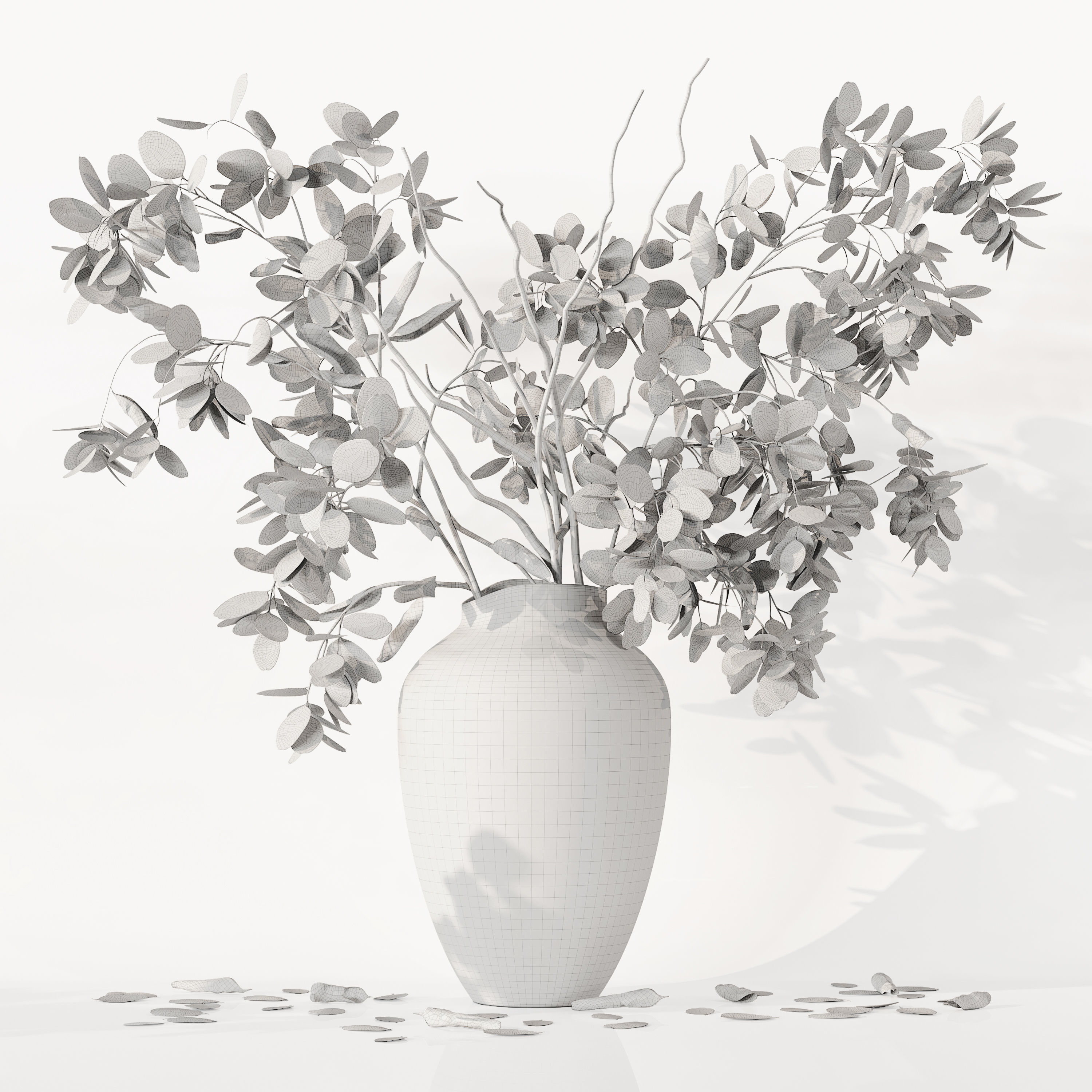 Eucalyptus Plant 3D model_3