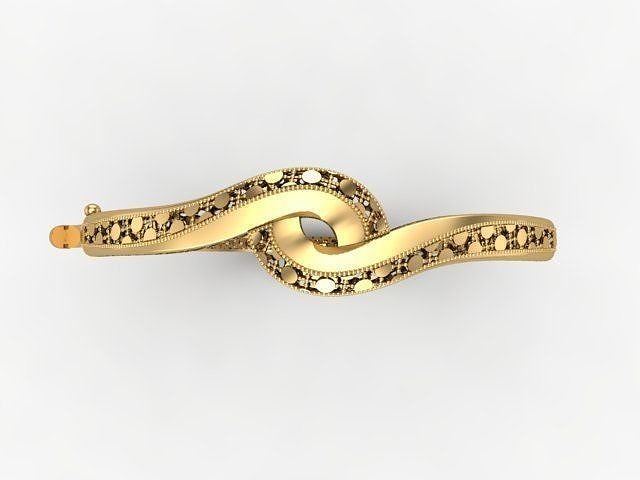 Gold Bracelet 4 3D print model