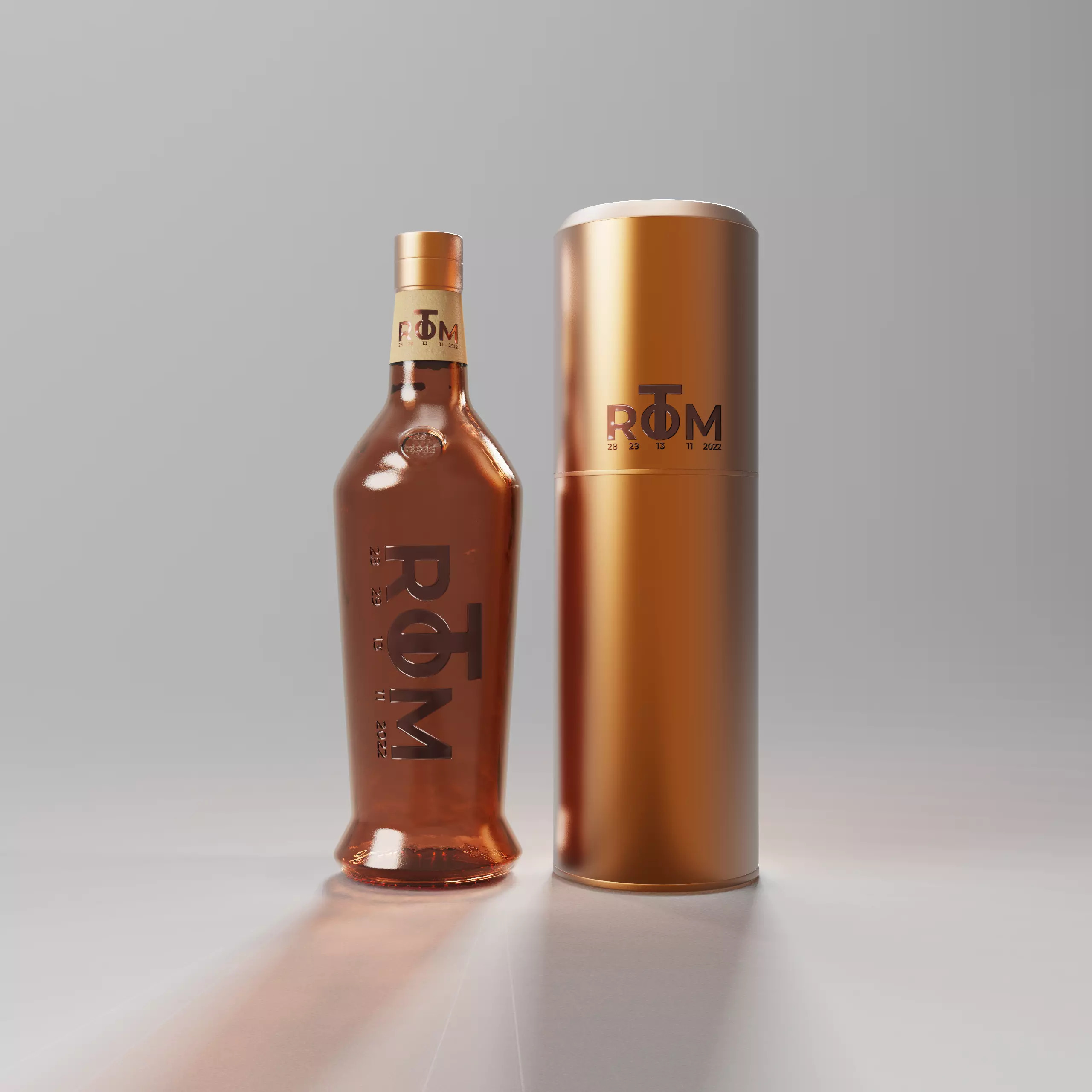 ROMT Whisky 3D model_0