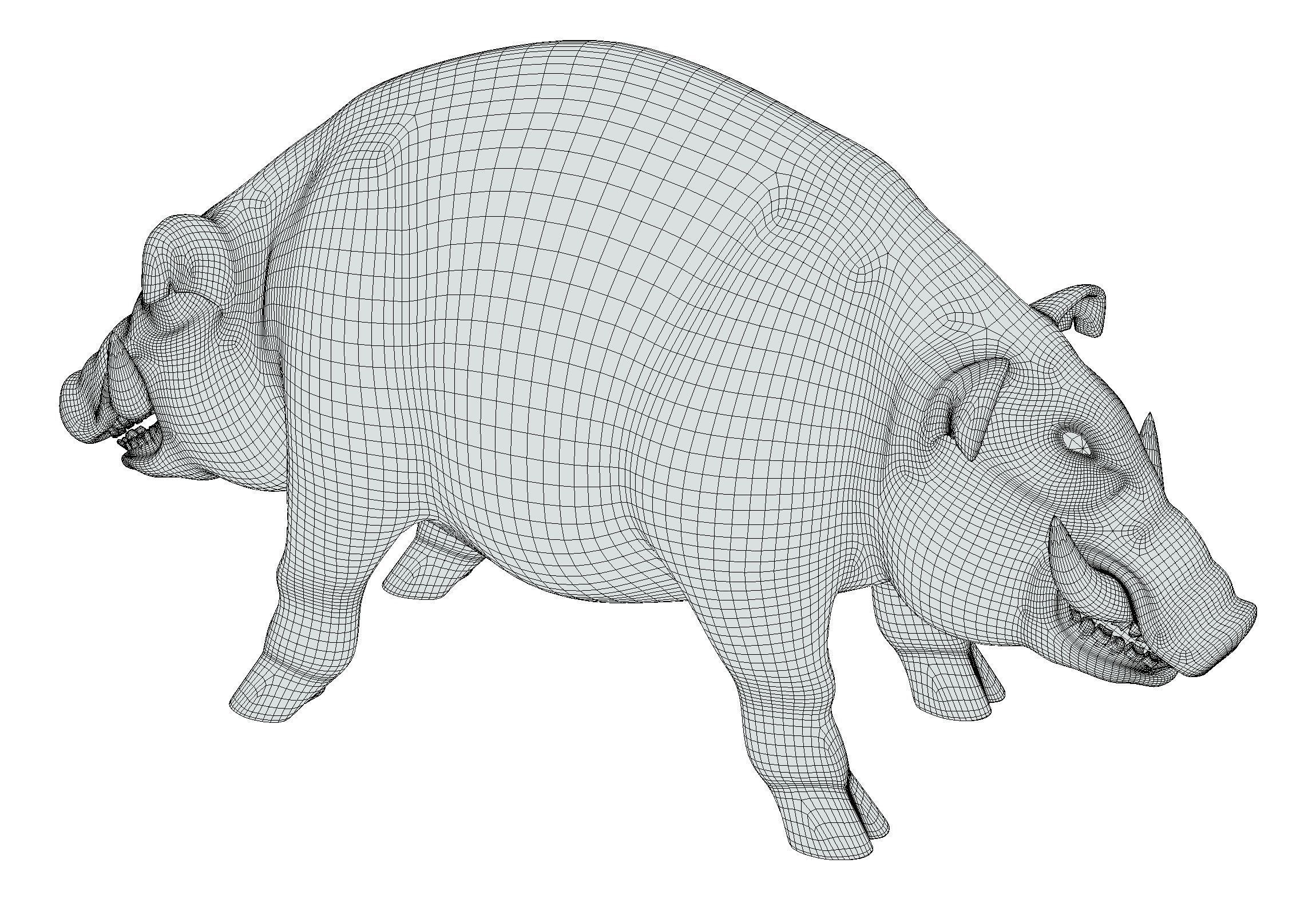 High-Poly the Mythical Binfen 3D model_16