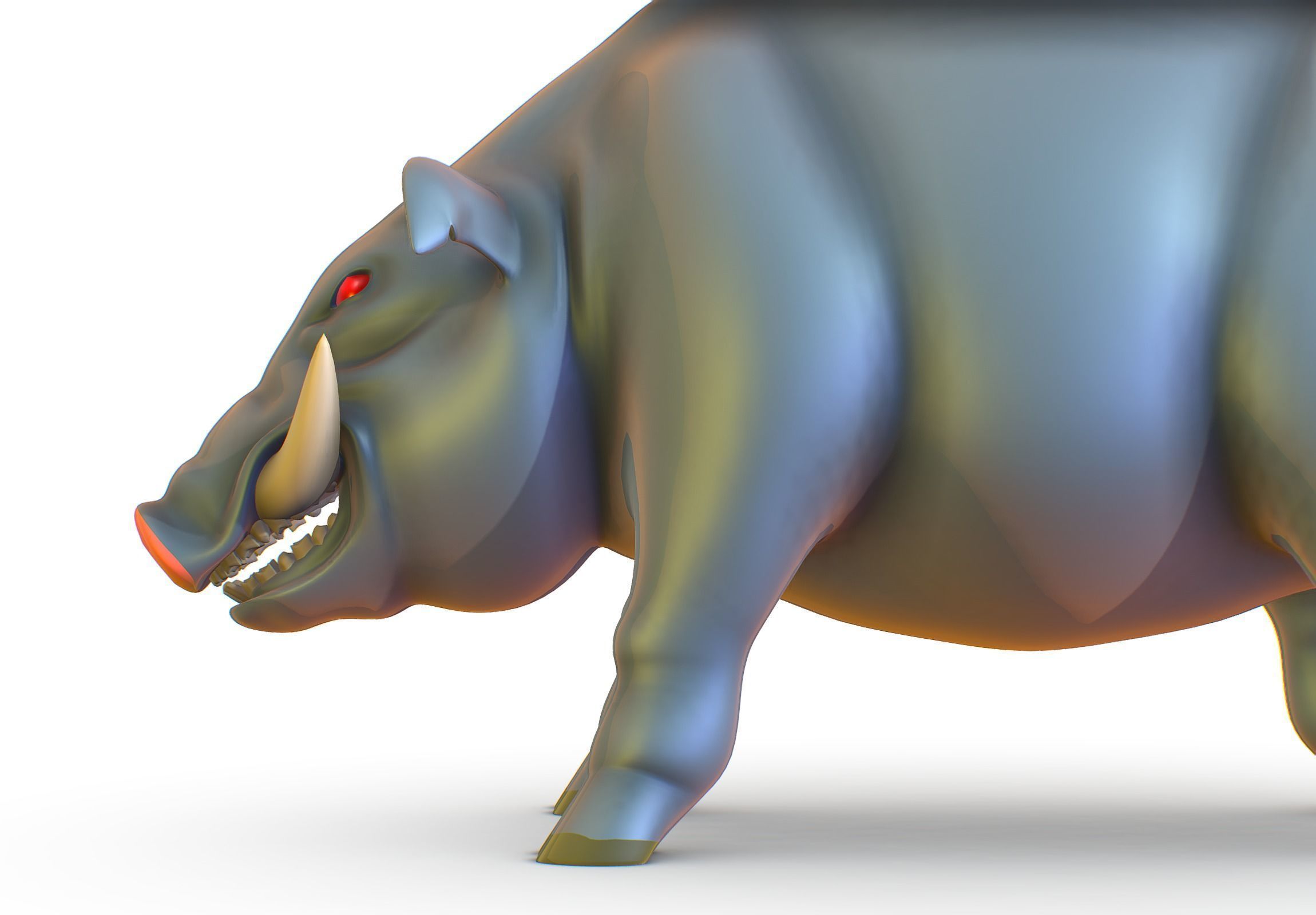 High-Poly the Mythical Binfen 3D model_13