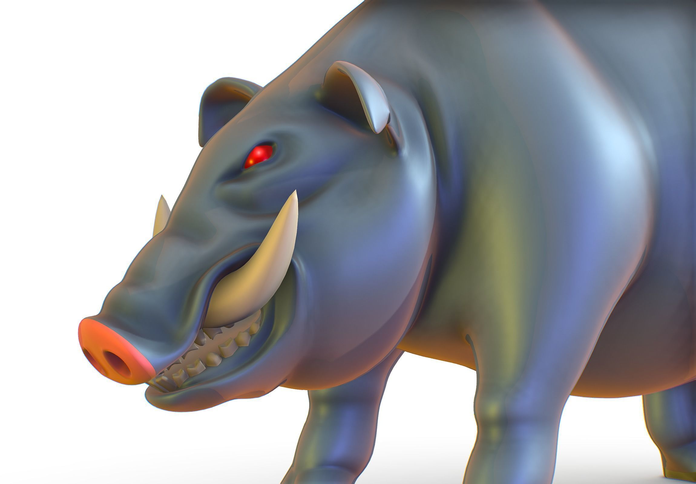 High-Poly the Mythical Binfen 3D model_12