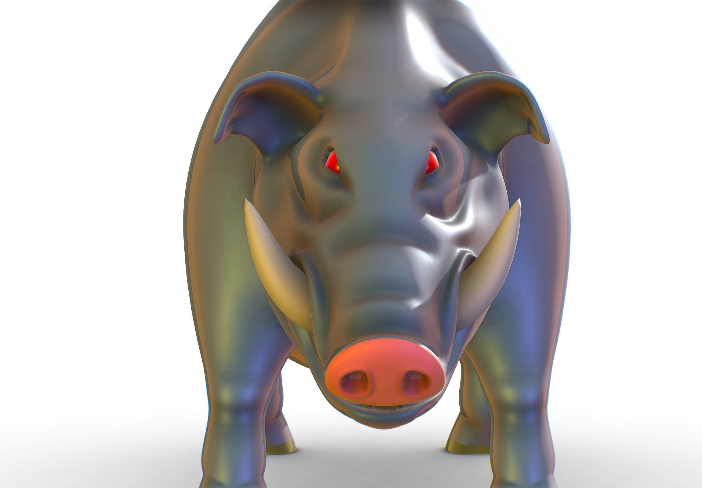 High-Poly the Mythical Binfen 3D model_11