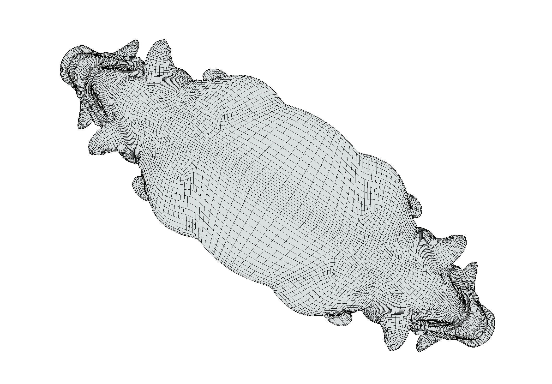 High-Poly the Mythical Binfen 3D model_22