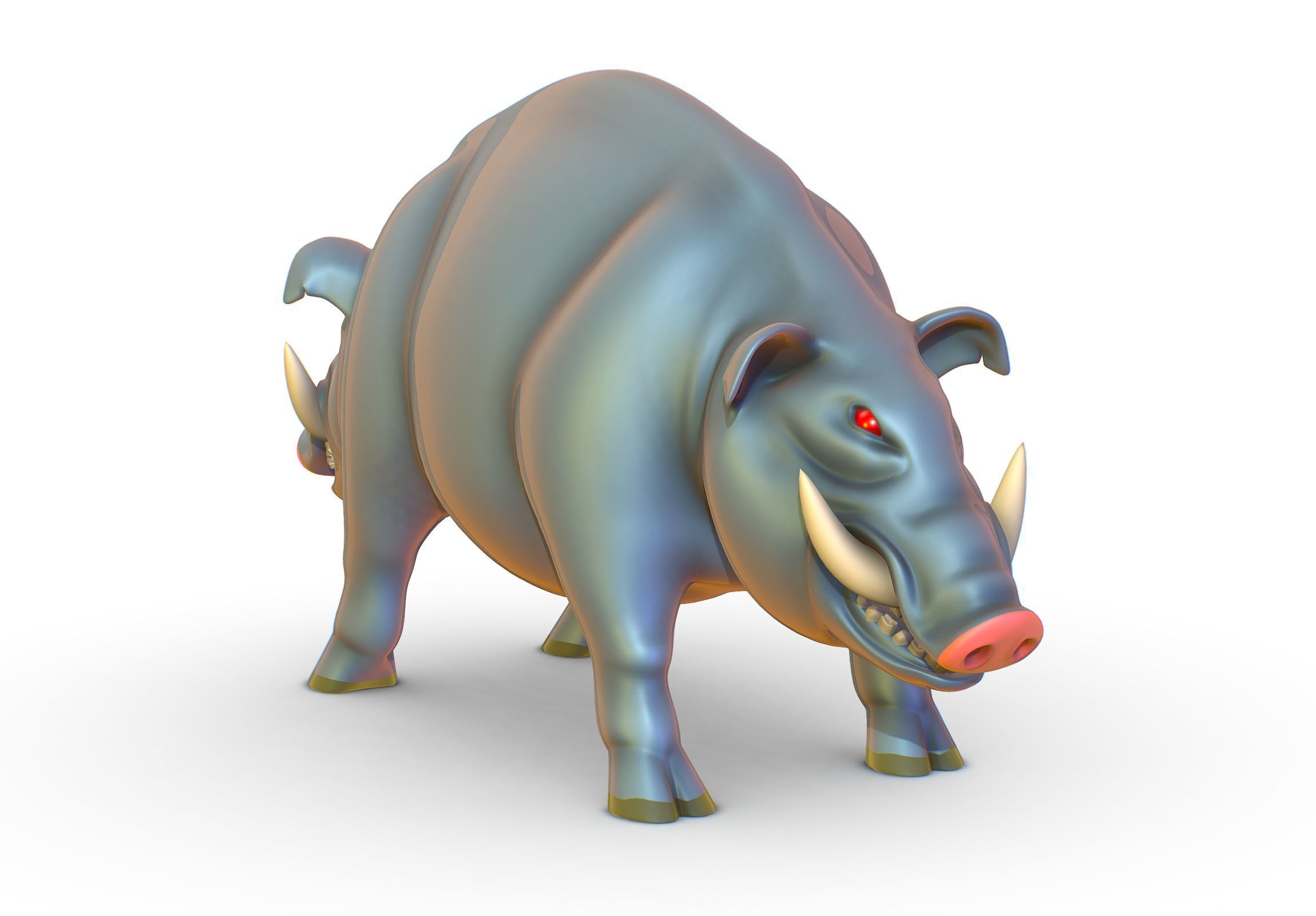 High-Poly the Mythical Binfen 3D model_1