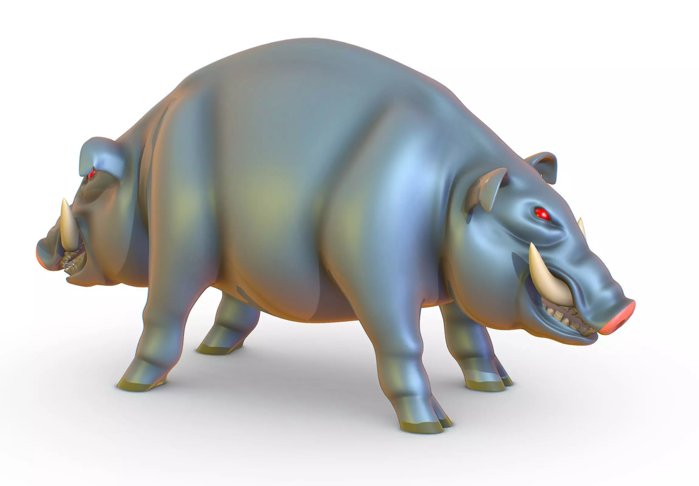 High-Poly the Mythical Binfen 3D model_0