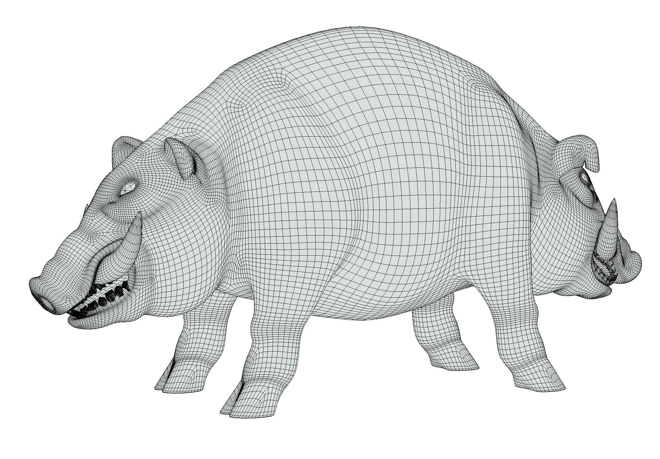 High-Poly the Mythical Binfen 3D model_18