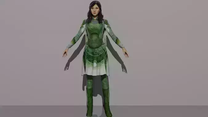 Sersi woman in dress