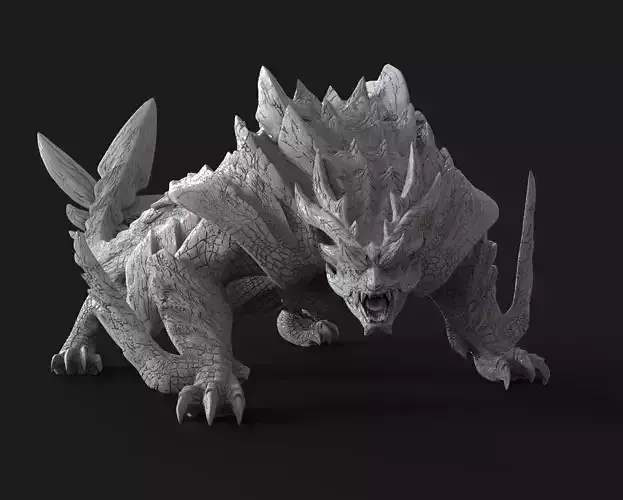 Monster Hunter Rise Magnamalo 3D print model 3D print model