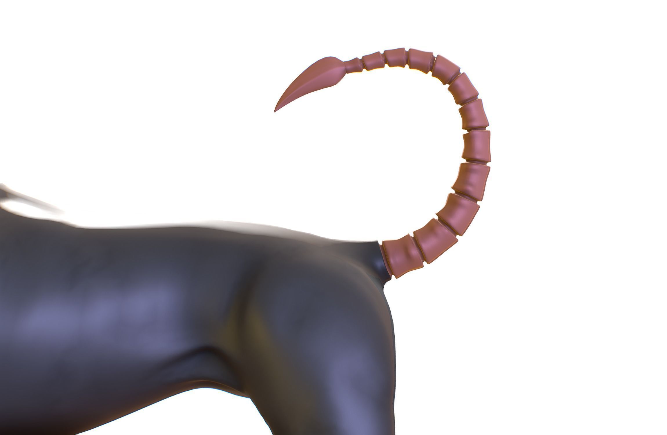 High Poly Monster Three Headed Cerberus Dog 3D Model 3D model_21