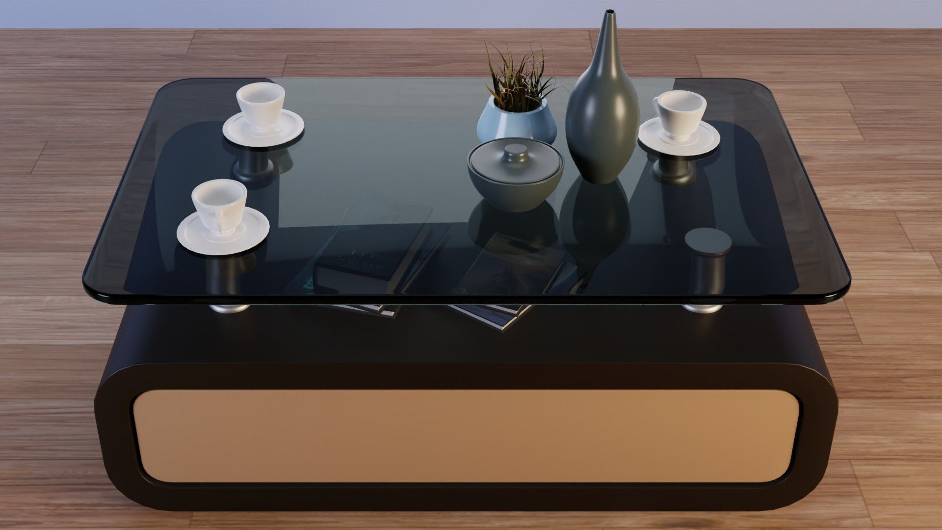 Coffee Table PART6 3D model_4