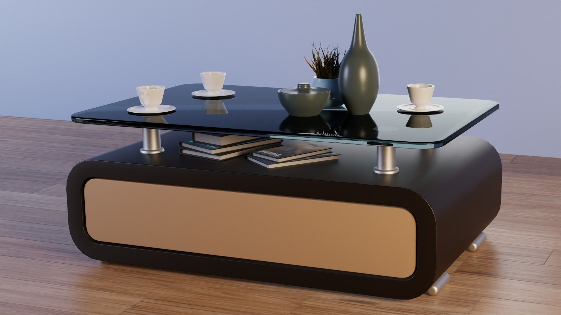 Coffee Table PART6 3D model_1