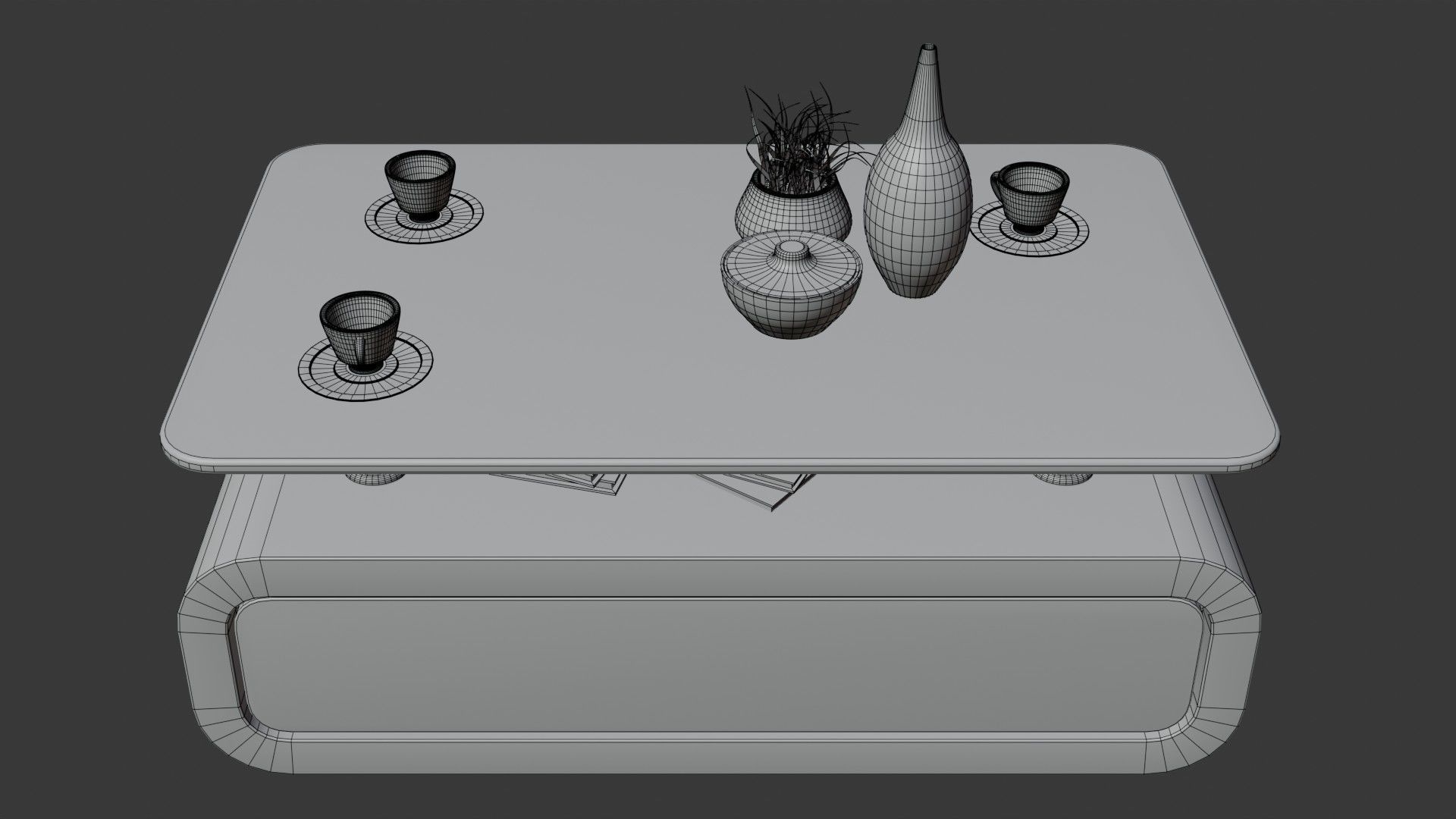 Coffee Table PART6 3D model_12