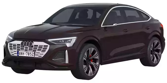 Audi Q8 Sportback e-tron 3D model