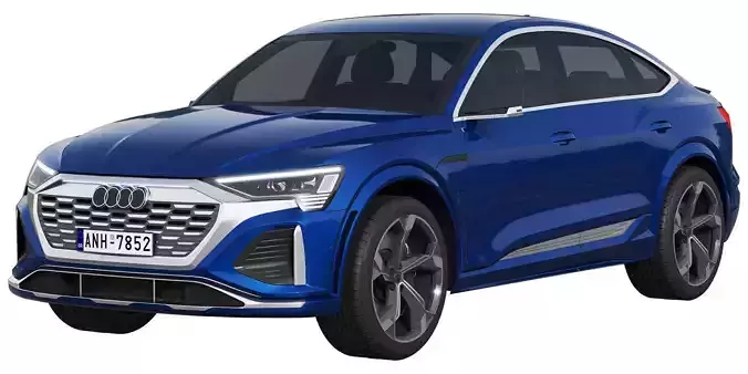 Audi SQ8 Sportback e-tron 3D model