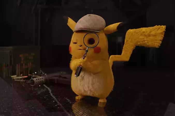 Pikachu Movie 3D model