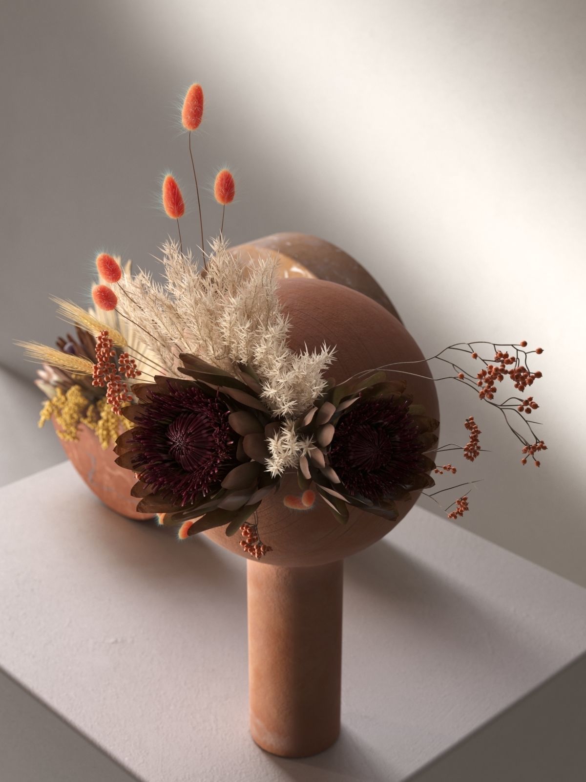 Vase Set 94 3D model_1