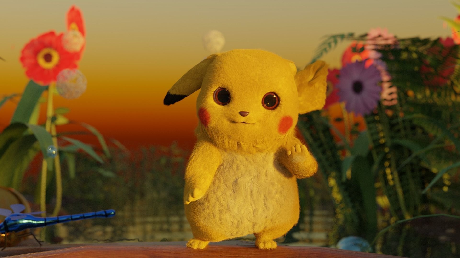 pikachu kungfu 3D model_4