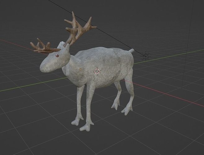 Reindeer Free 3D model