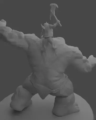 GOW BeastLord and Cyclops