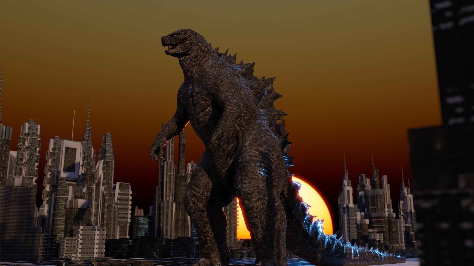 Godzilla - The Ultimate Roar 3D model_7